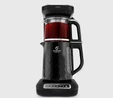 Karaca Çaysever Robotea Pro Quartz 4 in 1 Konuşan Çay Makinesi Black Chrome