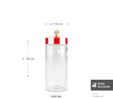 Karaca Karnaval Cam Saklama Kabı 1300 Ml 