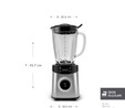 Karaca Dijital Ekran Inox Smoothie Blender Silver 1800W