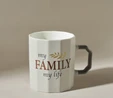 Karaca Latte Family Kupa Krem 325 Ml