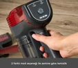 Karaca Vantuz Power Up Dikey Süpürge Imperial Red