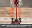 Karaca Vantuz Power Up Dikey Süpürge Imperial Red