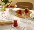 Karaca Nilüfer 12 Parça Çay Seti