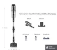 Karaca Dynamic Vacuumx 3 in 1 Kablosuz Islak Kuru Dikey Süpürge