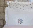 Karaca Home Fayette Çift Kişilik Nakışlı Nish Set Pudra 
