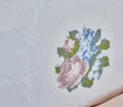 Karaca Home Fayette Çift Kişilik Nakışlı Nish Set Pudra 