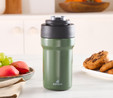 Karaca Thermosteel Camping 2 in 1 Çelik Termos Haki 450 ml