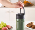 Karaca Thermosteel Camping 2 in 1 Çelik Termos Haki 450 ml