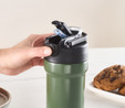 Karaca Thermosteel Camping 2 in 1 Çelik Termos Haki 450 ml