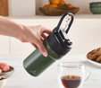 Karaca Thermosteel Camping 2 in 1 Çelik Termos Haki 450 ml
