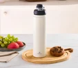 Karaca Thermosteel Earth Çelik Sızdırmaz Termos Bej 680 ml