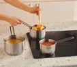 Karaca Fiorino İndüksiyon Tabanlı Çelik 3 Parça Mini Sütlük/Sosluk Set