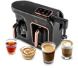 Karaca Hatır Plus Barista 6 in 1 Latte Cappucino ve Közde Türk Kahvesi Makinesi Black Copper