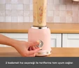 Karaca Retro Personal Kişisel Smoothie Blender Pink