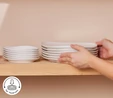 Karaca Stream Bone Middle 34 Parça 6 Kişilik Kahvaltı Takımı Beyaz