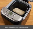 Karaca Bake Compact 19 in 1 Çok Fonksiyonlu Reçel, Yoğurt, Hamur Yoğurma ve Ekmek Yapma Makinesi Black