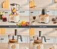 Karaca Mastermaid Power Multifunctional 10 in 1 Mutfak Robotu 2000W Wood Craft