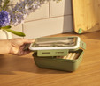 Karaca Fusca Çatal Kaşıklı Lunch Box Yeşil