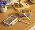 Karaca Fusca Çatal Kaşıklı Lunch Box Gri