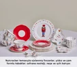 Karaca New Year Yılbaşı Nutcracker 20 Parça 4 Kişilik Kahvaltı Takımı