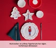 Karaca New Year Yılbaşı Nutcracker 20 Parça 4 Kişilik Kahvaltı Takımı