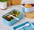 Karaca Puga Çatal Kaşıklı Luch Box 700 Ml Mavi