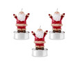 Karaca New Year Yılbaşı Santa 3'lü Tealight Mum