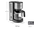 Karaca FreshBrew Filtre Kahve Makinesi Inox 