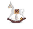 Karaca New Year Yılbaşı Rocking Horse Obje 7 x 2 x 8 cm