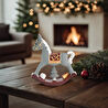 Karaca Rocking Horse Obje 18 x 4 x 18 cm
