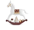 Karaca New Year Yılbaşı Rocking Horse Obje 18 x 4 x 18 cm