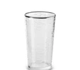 Karaca Akroma Transparent Meşrubat Bardağı 590 Ml Platin 