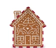 Karaca New Year Yılbaşı Gingerbread House Servis Tabağı 25 Cm 