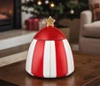 Karaca New Year Yılbaşı Candy Stripe Saklama Kabı 14 Cm