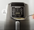 Karaca Air Pro Cook XL 2 in 1 Konuşan Airfryer Walnut Brown