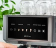 Karaca MyCaffe Barista S10 Entegre Süt Hazneli, Espresso, Latte ve Cappuccino Makinesi Galaxy Grey
