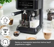 Karaca MyCaffe Barista S10 Entegre Süt Hazneli, Espresso, Latte ve Cappuccino Makinesi Matte Black