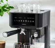 Karaca MyCaffe Barista S10 Entegre Süt Hazneli, Espresso, Latte ve Cappuccino Makinesi Matte Black