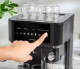 Karaca MyCaffe Barista S10 Entegre Süt Hazneli, Espresso, Latte ve Cappuccino Makinesi Matte Black