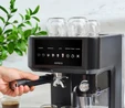 Karaca MyCaffe Barista S10 Entegre Süt Hazneli, Espresso, Latte ve Cappuccino Makinesi Matte Black
