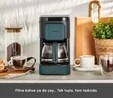 Karaca Just Coffee Aroma 2 in 1 Filtre Kahve ve Çay Demleme Makinesi Pine Green
