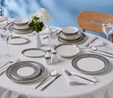 Karaca Forever Bone Cordoba 53 Parça 12 Kişilik Yemek Takımı