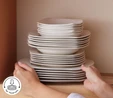Karaca Square Bone Fancy 53 Parça 12 Kişilik Yemek Takımı