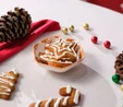 Karaca New Year Yılbaşı Gingerbread Hexagon Çerezlik 10 Cm 