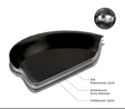 Karaca Plasma Steel 3Ply İndüksiyon Tabanlı Çelik Tava 24 Cm