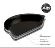 Karaca Plasma Steel 3Ply İndüksiyon Tabanlı Çelik Tencere 22 Cm