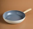 Karaca Swiss Crystal Creamy Wood Tava 30 Cm 