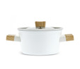 Karaca x Refika Swiss Crystal Creamy Wood Tencere 14 cm