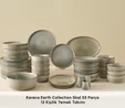 Karaca Earth Collection Skal 55 Parça 12 Kişilik Yemek Takımı 