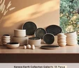 Karaca Earth Collection Galactic 55 Parça 12 Kişilik Yemek Takımı Beyaz